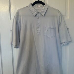 Johnnie-O Men's Light Blue Polo Shirt (Large)